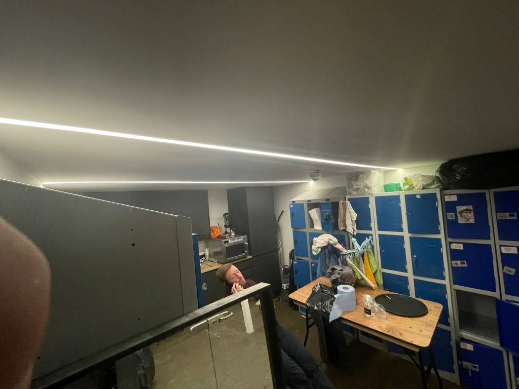 Commercial LED strip lighting
