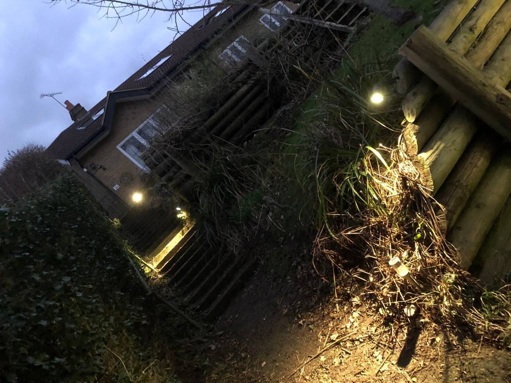 Residential exterior lighting