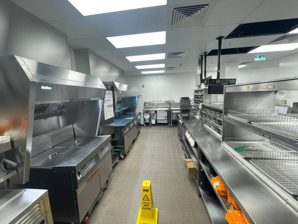 Spud Bros Portsmouth commercial kitchen electrical installation